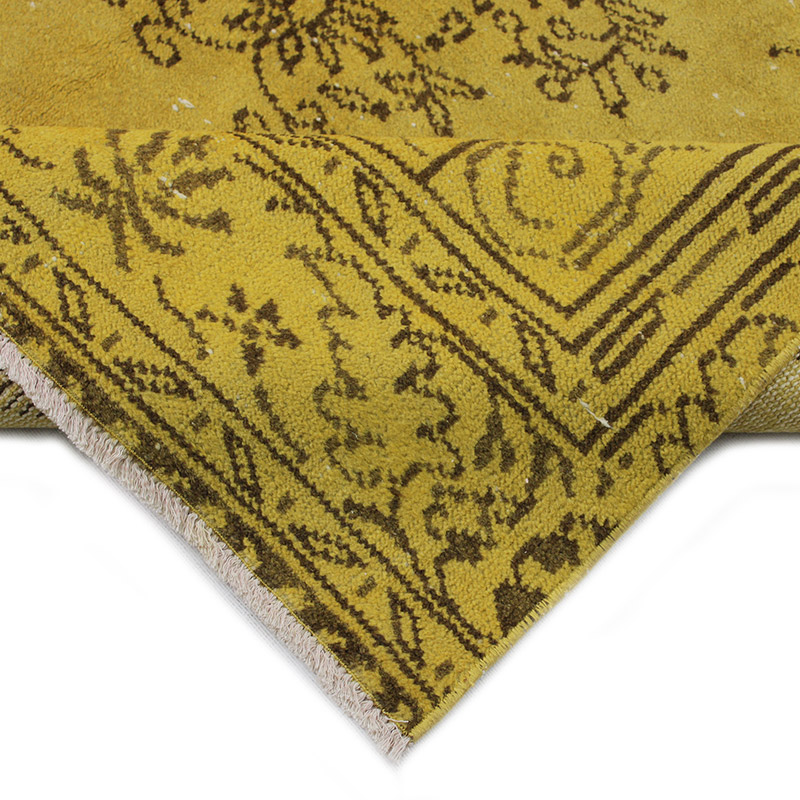 Boyalı El Dokuma Vintage Halı - 169 cm x 267 cm - K0089915