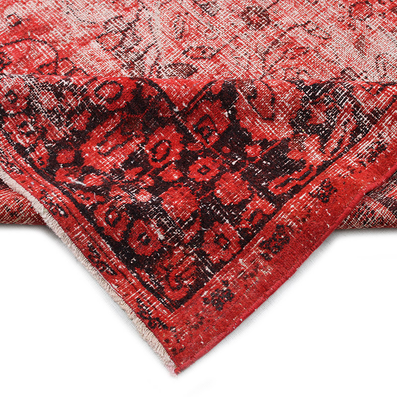 Boyalı El Dokuma Vintage Halı - 218 cm x 302 cm - K0089916