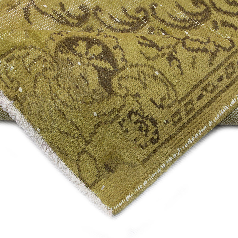 Boyalı El Dokuma Vintage Halı - 154 cm x 254 cm - K0089917