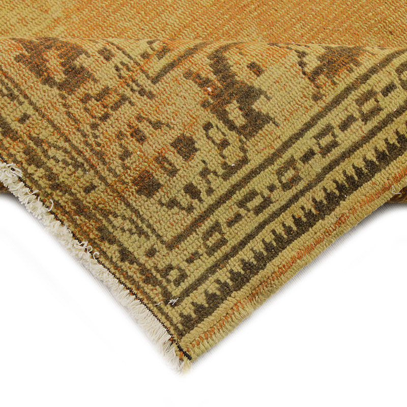 Boyalı El Dokuma Vintage Halı - 157 cm x 268 cm - K0089918