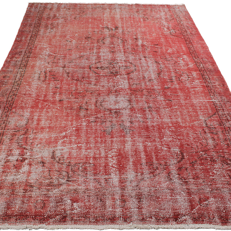 Alfombra Turca Vintage Sobre-teñida - 187 cm x 300 cm - K0089920