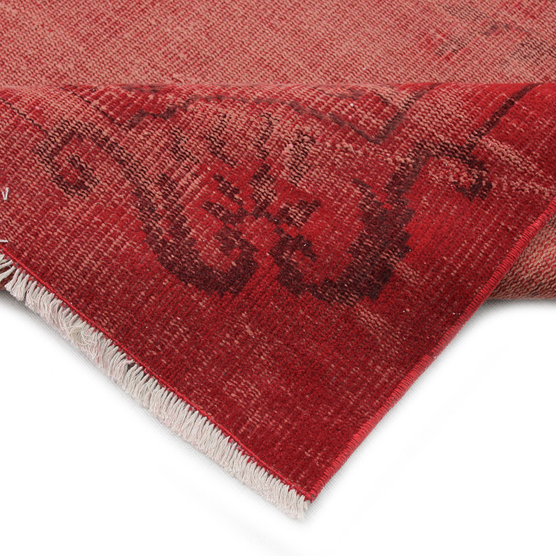 Alfombra Turca Vintage Sobre-teñida - 165 cm x 273 cm - K0089924