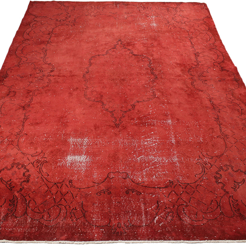 Alfombra Turca Vintage Sobre-teñida - 217 cm x 313 cm - K0089931
