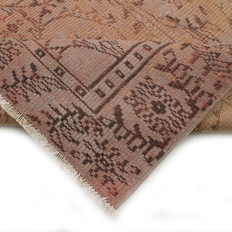 Boyalı El Dokuma Vintage Halı - 163 cm x 273 cm - K0089936