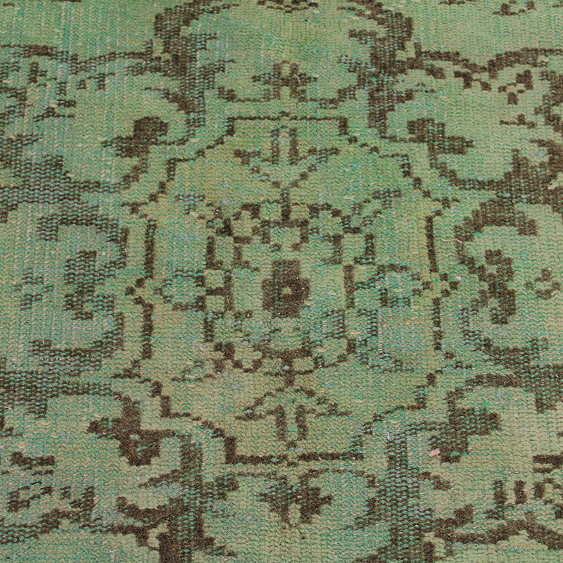 Alfombra Turca Vintage Sobre-teñida - 148 cm x 261 cm - K0089937