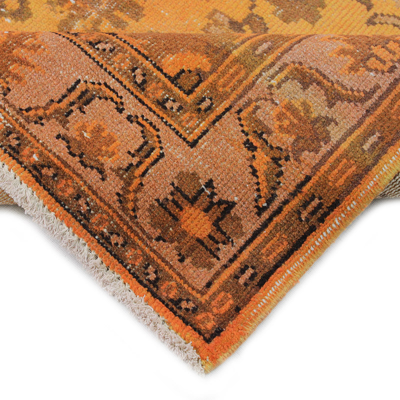 Boyalı El Dokuma Vintage Halı - 166 cm x 277 cm - K0089943