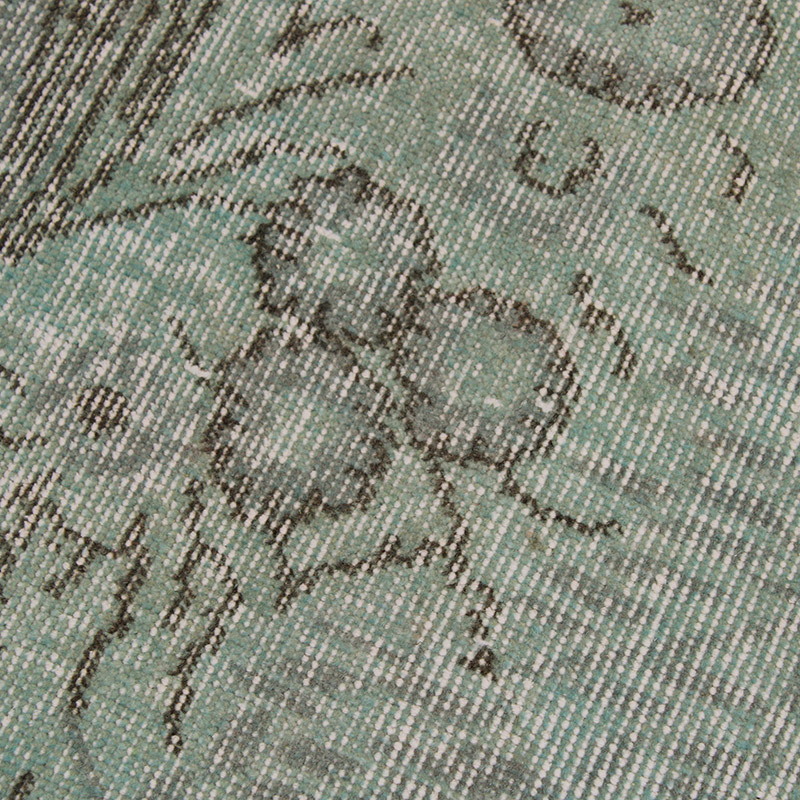 Alfombra Turca Vintage Sobre-teñida - 163 cm x 273 cm - K0089945