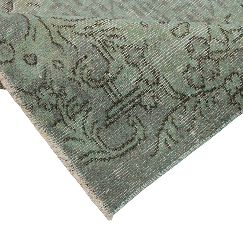 Alfombra Turca Vintage Sobre-teñida - 163 cm x 273 cm - K0089945