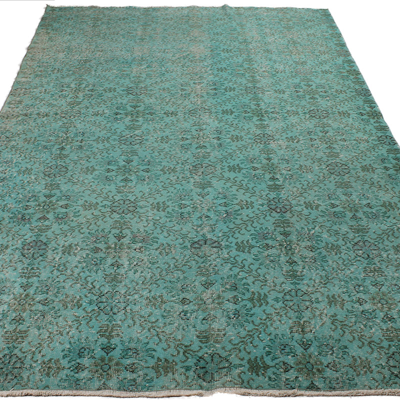 Boyalı El Dokuma Vintage Halı - 184 cm x 284 cm - K0089948
