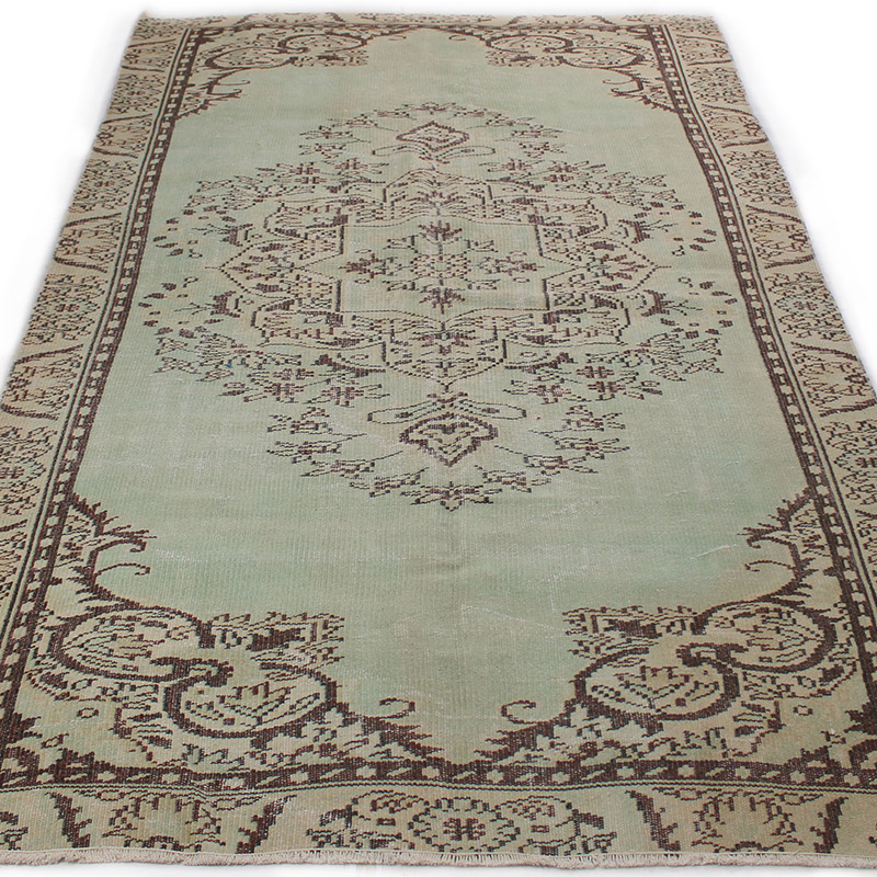 El Dokuma Vintage Halı - 163 cm x 249 cm - K0089952