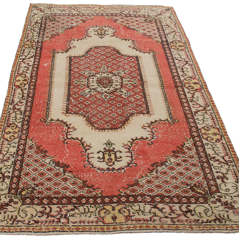 El Dokuma Vintage Hali - 112 cm x 218 cm - K0089953
