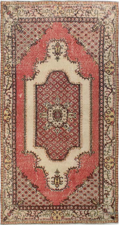 El Dokuma Vintage Hali - 112 cm x 218 cm