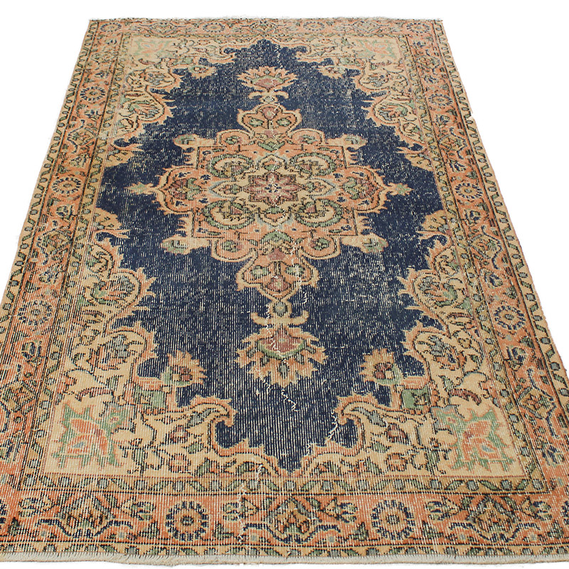 El Dokuma Vintage Hali - 116 cm x 212 cm - K0089957