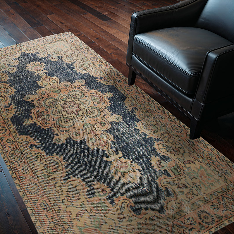 El Dokuma Vintage Hali - 116 cm x 212 cm - K0089957