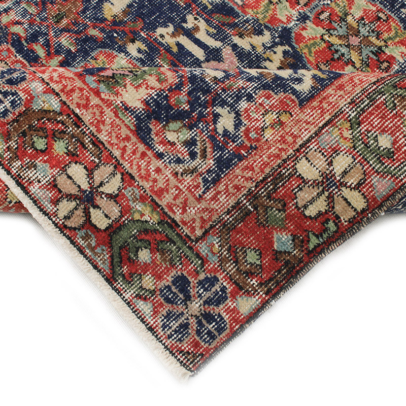 Vintage Turkish Hand-Knotted Rug - 3' 9" x 6' 9" (45" x 81") - K0089958