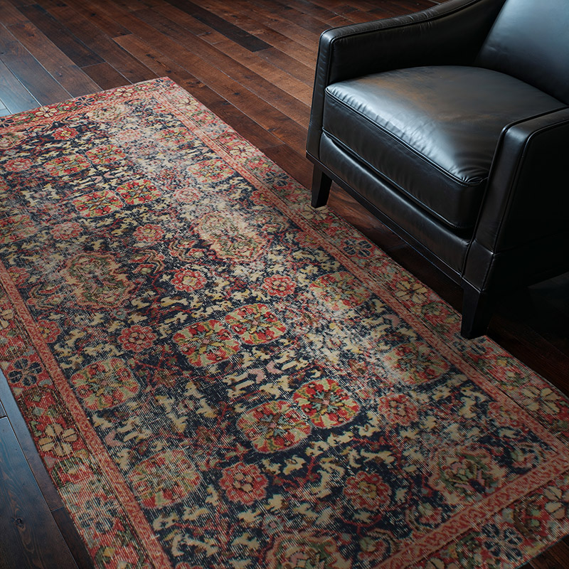 Vintage Turkish Hand-Knotted Rug - 3' 9" x 6' 9" (45" x 81") - K0089958