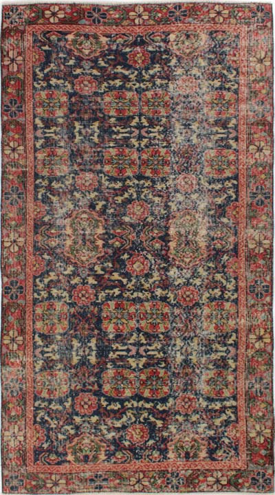 El Dokuma Vintage Hali - 114 cm x 206 cm