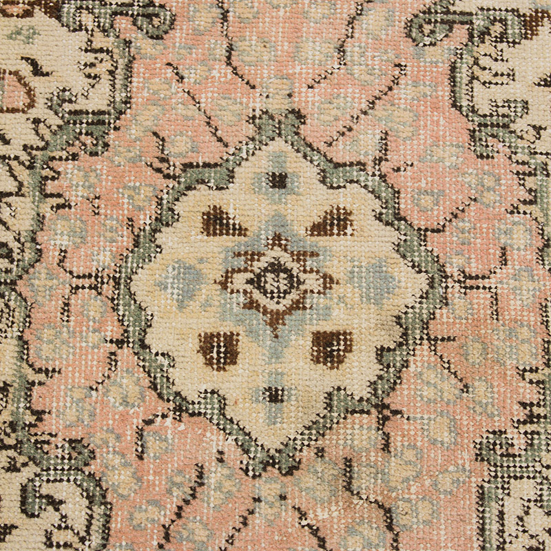 Vintage Turkish Hand-Knotted Rug - 3' 8" x 6' 10" (44" x 82") - K0089959