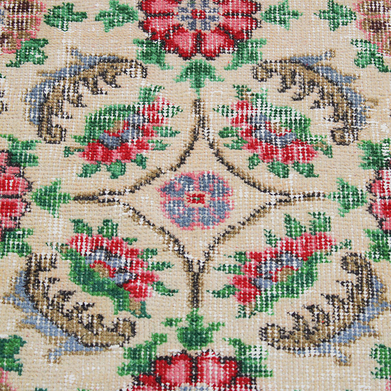 Vintage Turkish Hand-Knotted Rug - 3' 11" x 6' 5" (47" x 77") - K0089960