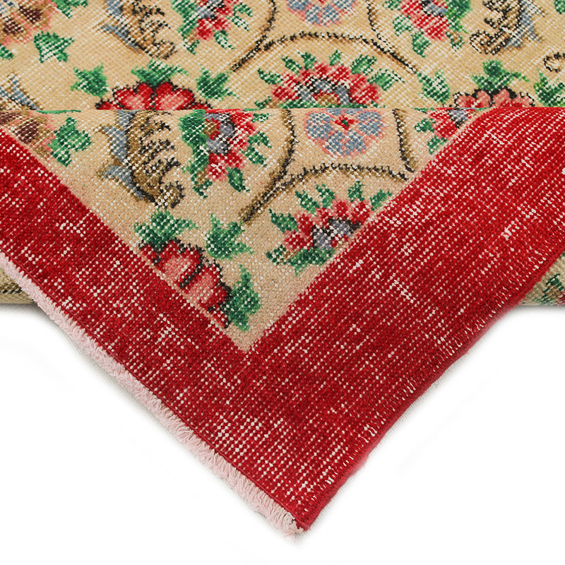 Vintage Turkish Hand-Knotted Rug - 3' 11" x 6' 5" (47" x 77") - K0089960