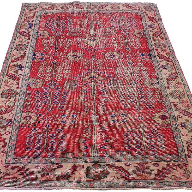 El Dokuma Vintage Hali - 118 cm x 200 cm - K0089962