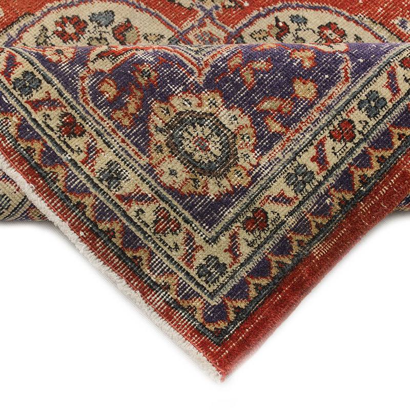 Alfombra Vintage Turca Anudada a Mano - 220 cm x 322 cm - K0089964