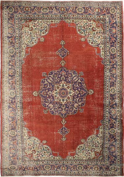 El Dokuma Vintage Halı - 220 cm x 322 cm