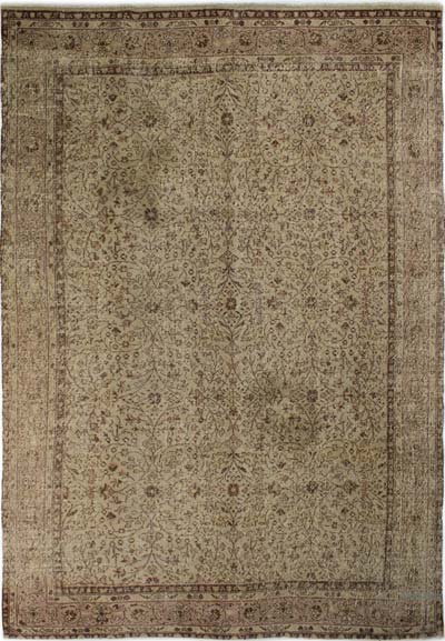 El Dokuma Vintage Hali - 206 cm x 305 cm