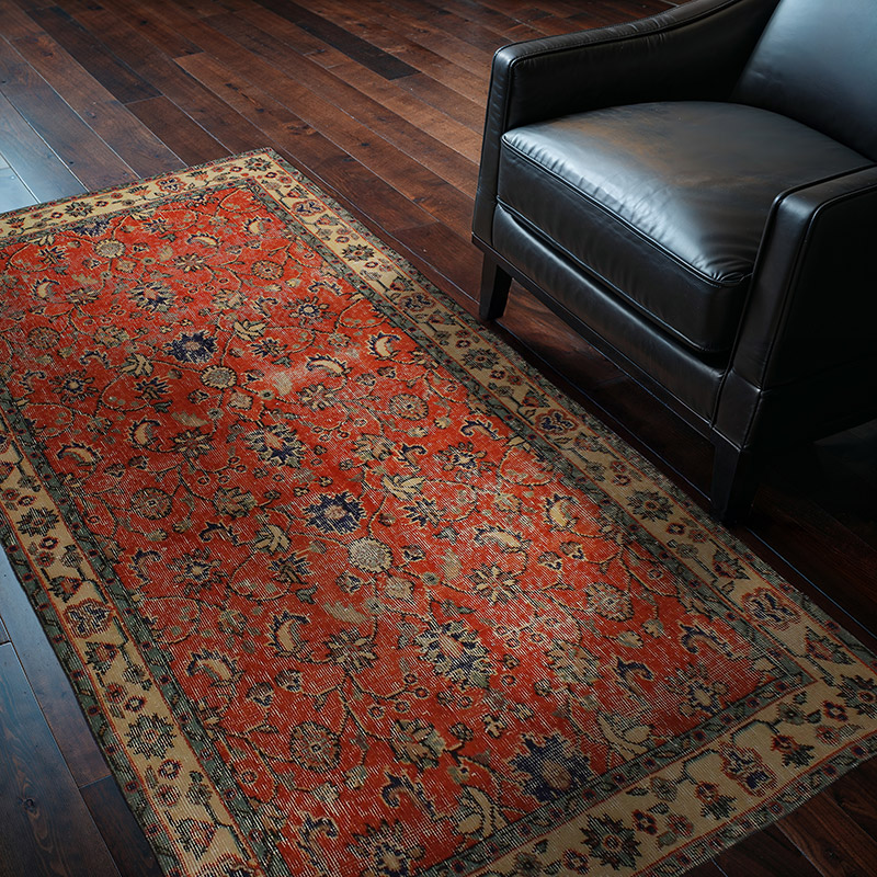 El Dokuma Vintage Hali - 121 cm x 204 cm - K0089972