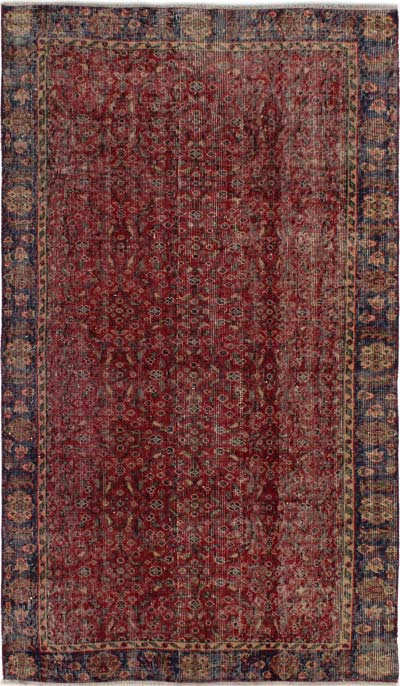 El Dokuma Vintage Hali - 117 cm x 200 cm