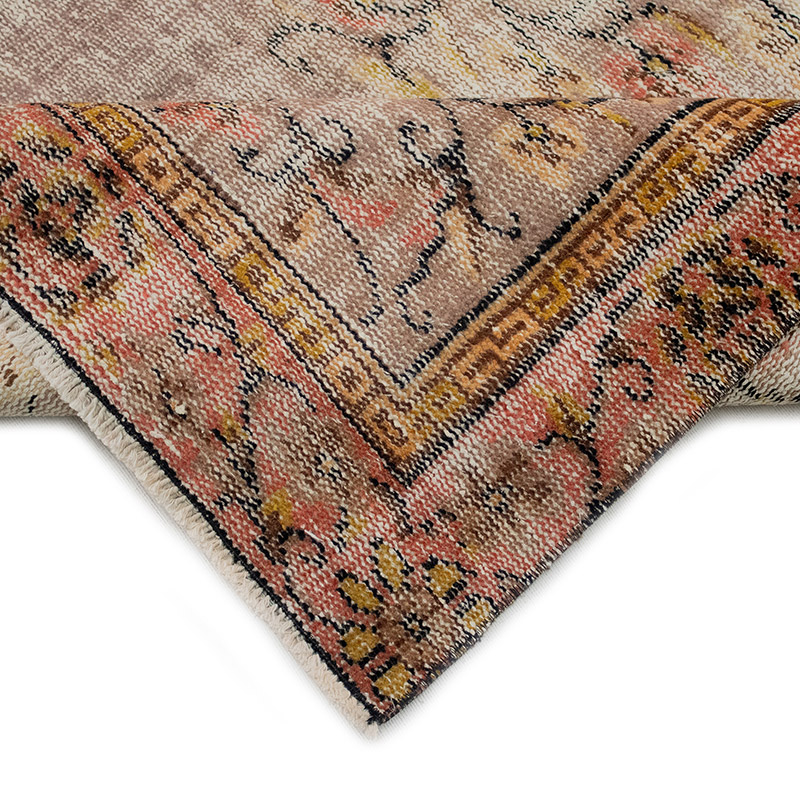 El Dokuma Vintage Halı - 160 cm x 263 cm - K0089974