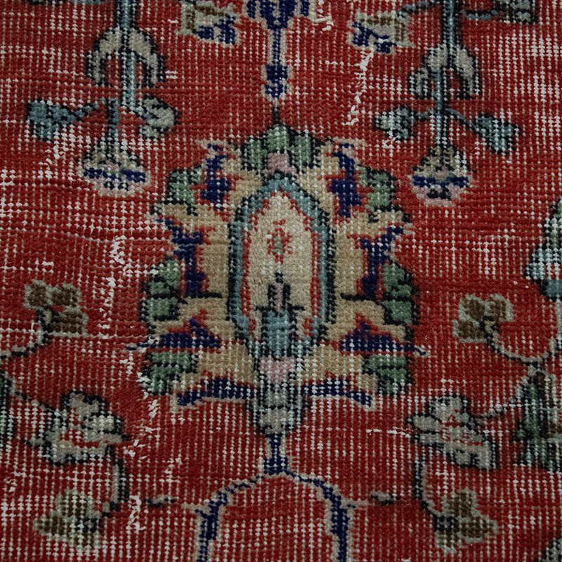 El Dokuma Vintage Halı - 147 cm x 233 cm - K0089975