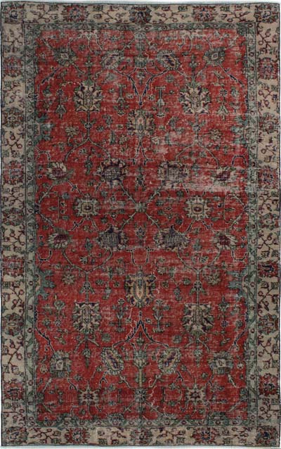 El Dokuma Vintage Hali - 147 cm x 233 cm