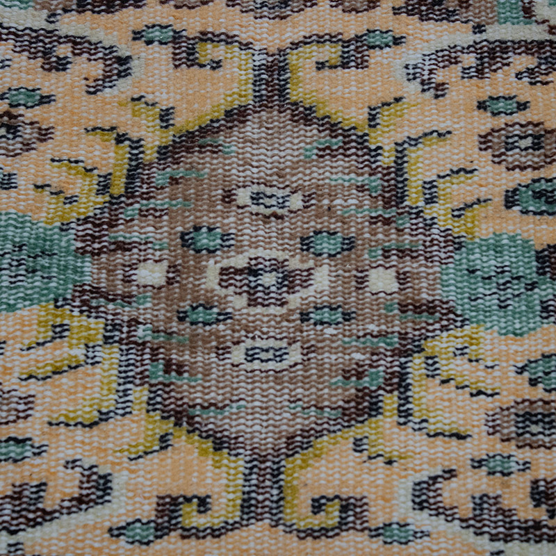 Vintage Turkish Hand-Knotted Rug - 5' 3" x 8' 5" (63" x 101") - K0089977
