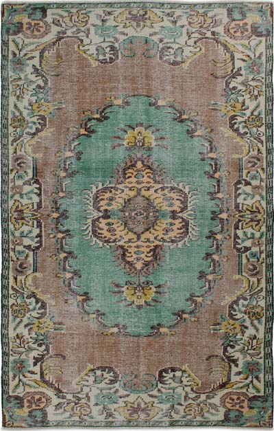 El Dokuma Vintage Halı - 161 cm x 256 cm