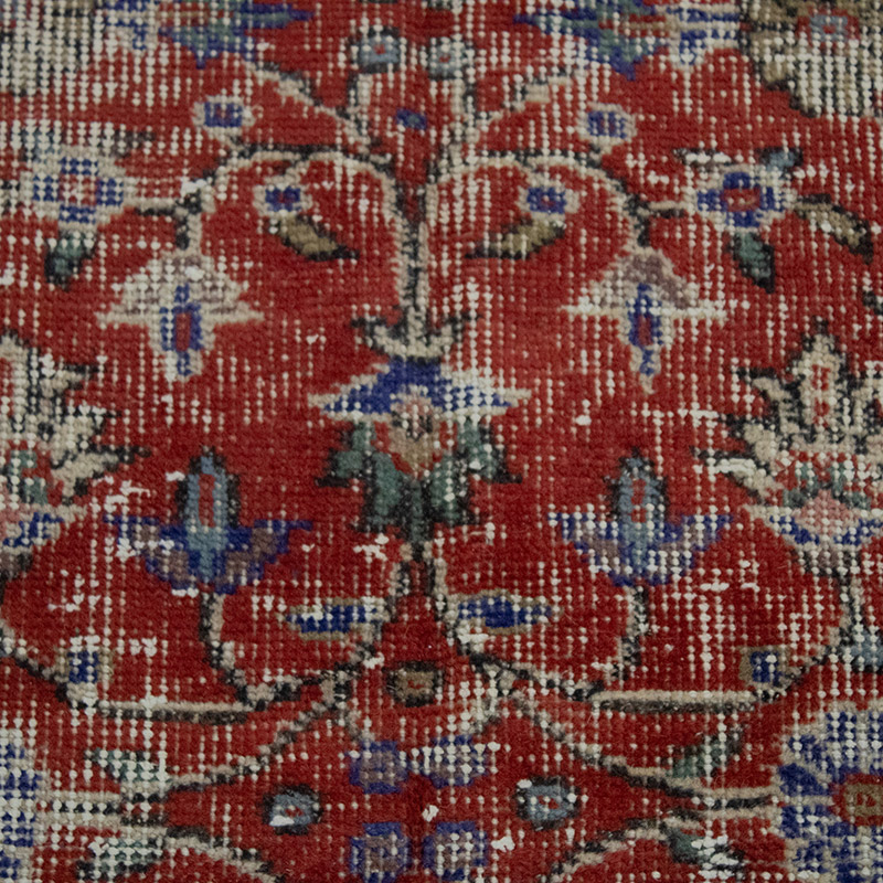 Vintage Turkish Hand-Knotted Rug - 5' 4" x 8' 7" (64" x 103") - K0089978
