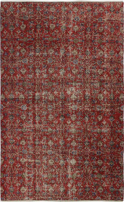 El Dokuma Vintage Hali - 162 cm x 261 cm