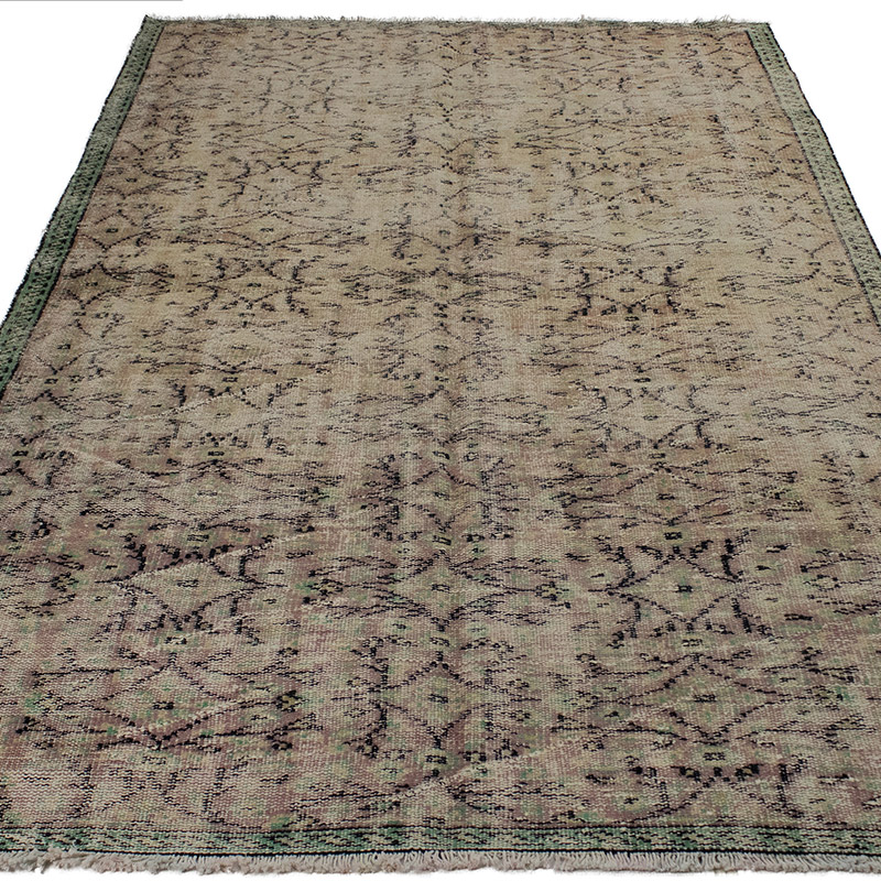 El Dokuma Vintage Halı - 154 cm x 258 cm - K0089980