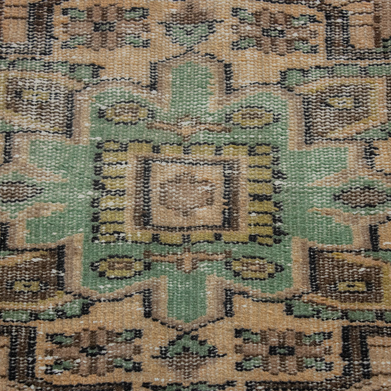 Vintage Turkish Hand-Knotted Rug - 6' 4" x 9' 5" (76" x 113") - K0089985