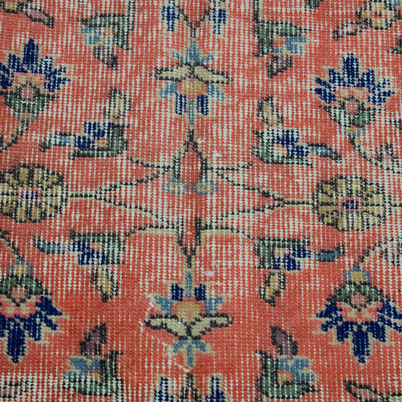 Vintage Turkish Hand-Knotted Rug - 5' 5" x 8' 7" (65" x 103") - K0089987