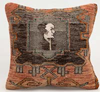Halı Yastık Kılıfı - 40 cm x 40 cm