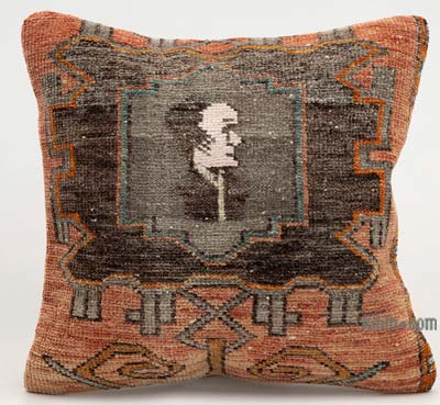 Turkish Pillow Cover - 1' 4" x 1' 4" (16" x 16")