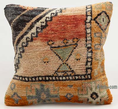Turkish Pillow Cover - 1' 4" x 1' 4" (16" x 16")