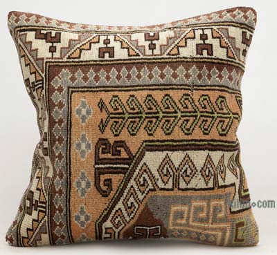 Turkish Pillow Cover - 1' 8" x 1' 8" (20" x 20")