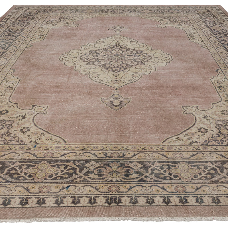 El Dokuma Vintage Halı - 271 cm x 351 cm - K0090560