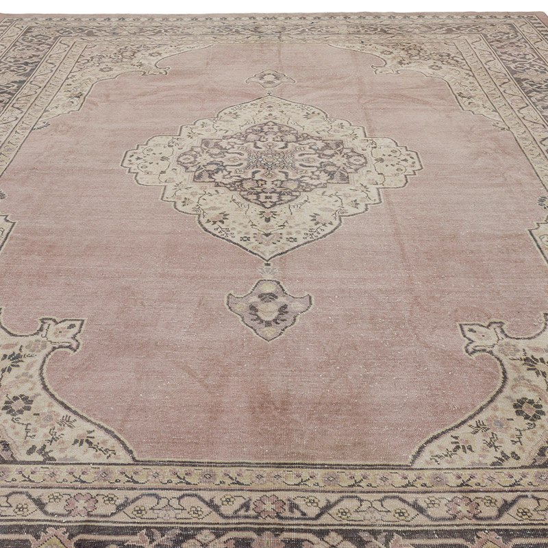 El Dokuma Vintage Halı - 271 cm x 351 cm - K0090560