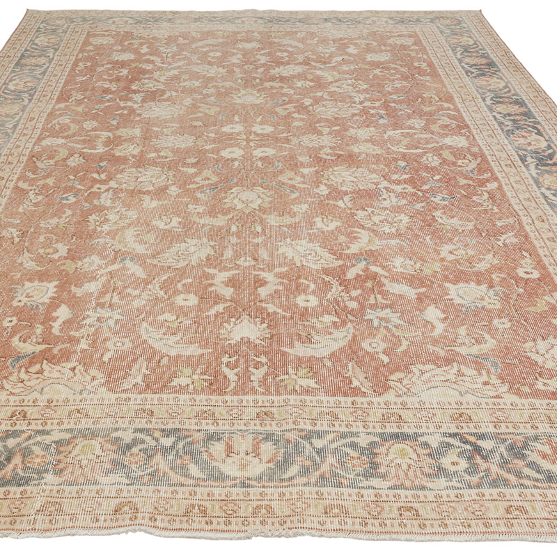 Vintage Turkish Hand-Knotted Rug - 6' 7" x 10' 3" (79" x 123") - K0090561