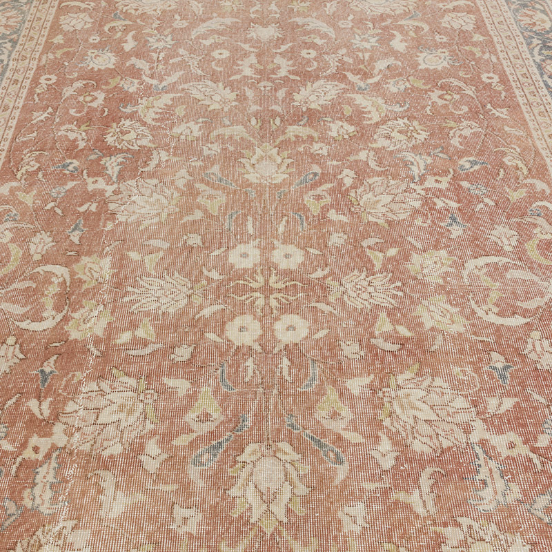 Vintage Turkish Hand-Knotted Rug - 6' 7" x 10' 3" (79" x 123") - K0090561