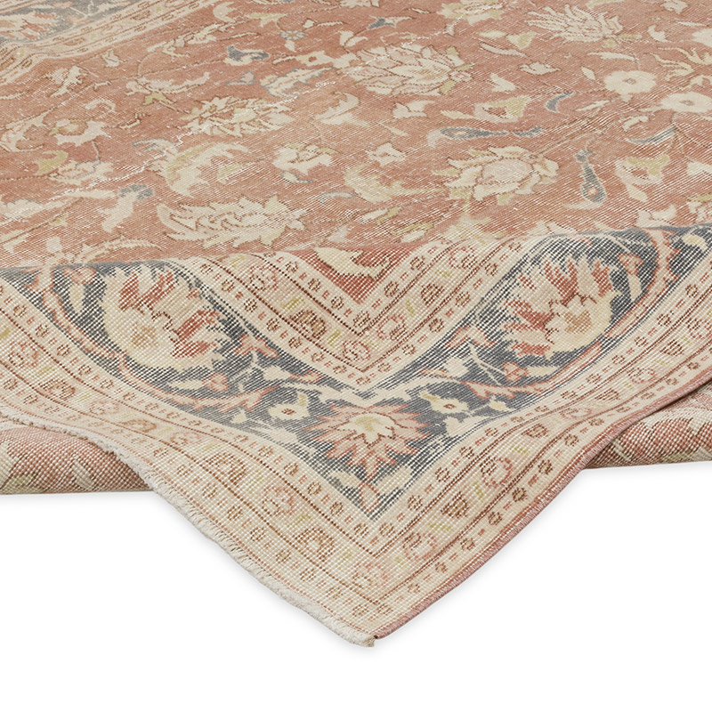 Vintage Turkish Hand-Knotted Rug - 6' 7" x 10' 3" (79" x 123") - K0090561
