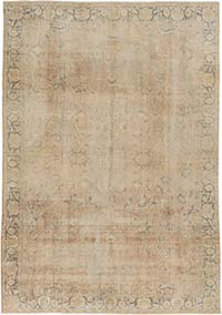 El Dokuma Vintage Halı - 241 cm x 340 cm